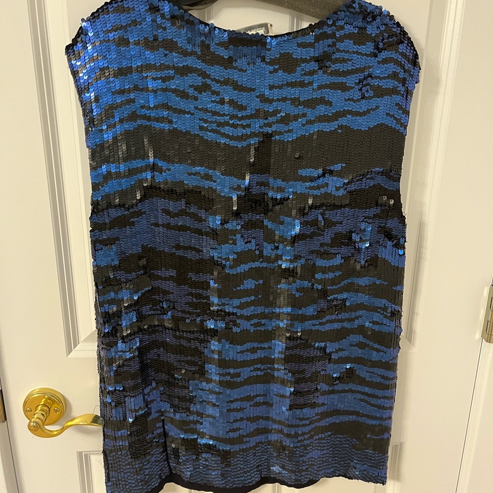 Pierre Balmain Sequin Zebra Stripe Tunic - image 4